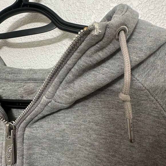 Nike Gray Zip-Up Hoodie - Picture 7 of 10